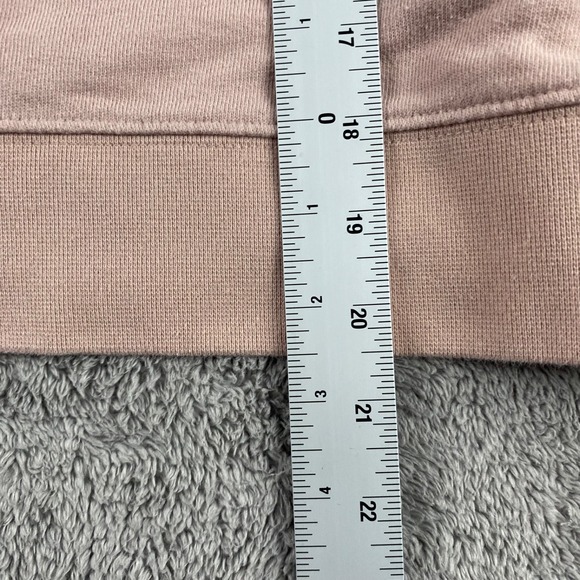 Banana Republic Sweatshirt Womens Small Pink Pullover Crew Neck Long Sleeve - Picture 4 of 14